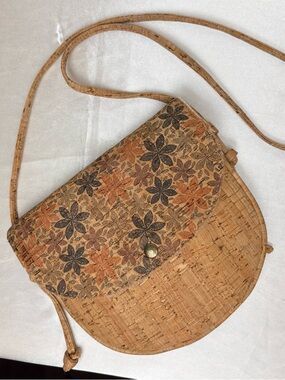 Boho Chic Cork Crossbody Bag